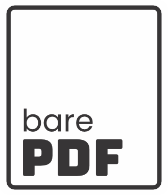BarePDF logo